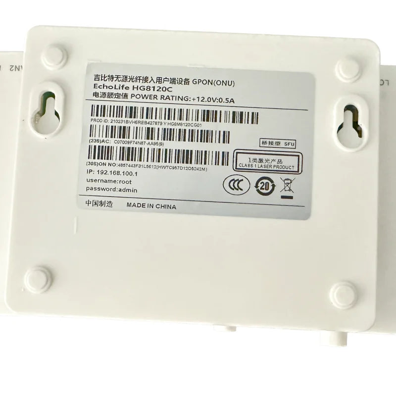 for HG8120C HG8321R FTTH GPON/EPON/XPON ONT OPTICAL MODEM