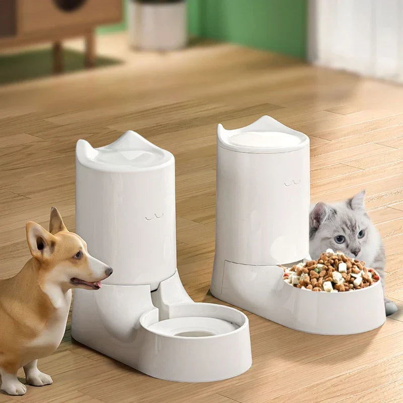 Automatic Feeder Waterer for Cat Water Food Dispenser