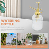 Watering Bottle Can Spray Glass Water Plant Flower