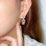 CWWZircons New Trendy Colorful Micro Pave CZ Stones