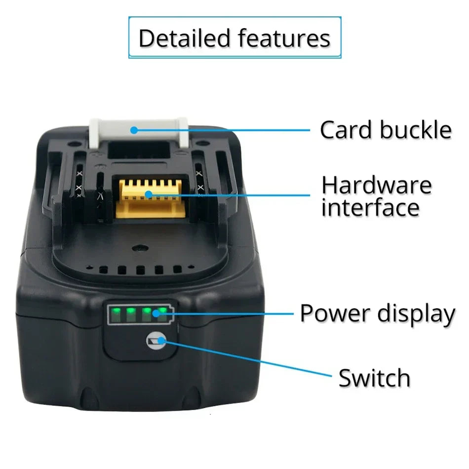 for Makita 18V 6000mAh Rechargeable Power Tools Battery