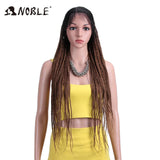 Noble 13X7 Lace Front Braided Wigs Synthetic Lace