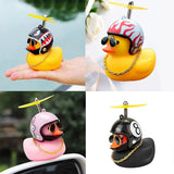 Car Accessories Interior Broken Wind Small Yellow Duck