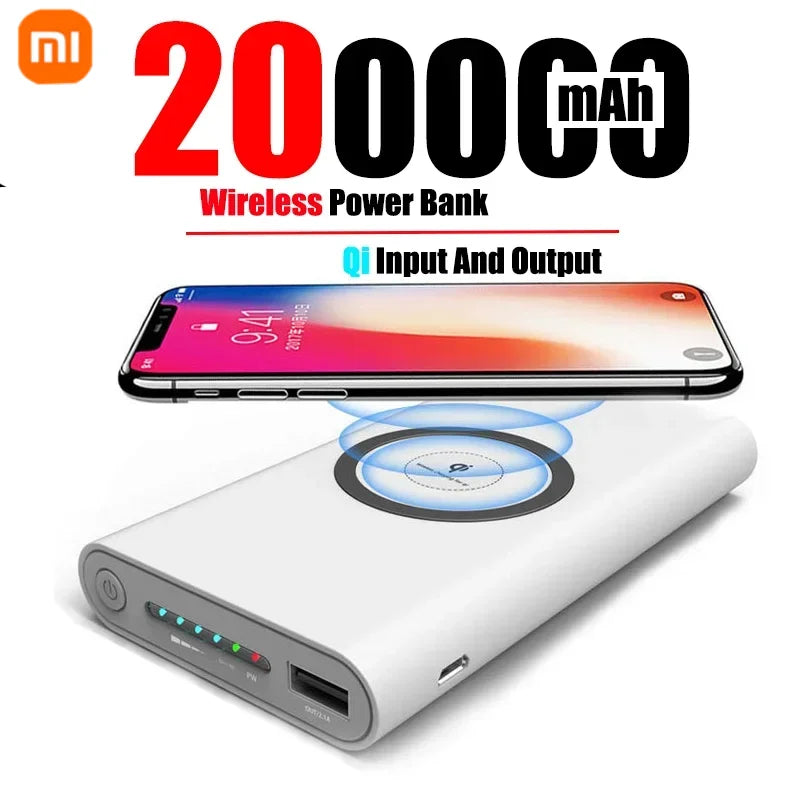 Xiaomi 200000mah Wireless Portable Power Bank Bidirectional Ultra