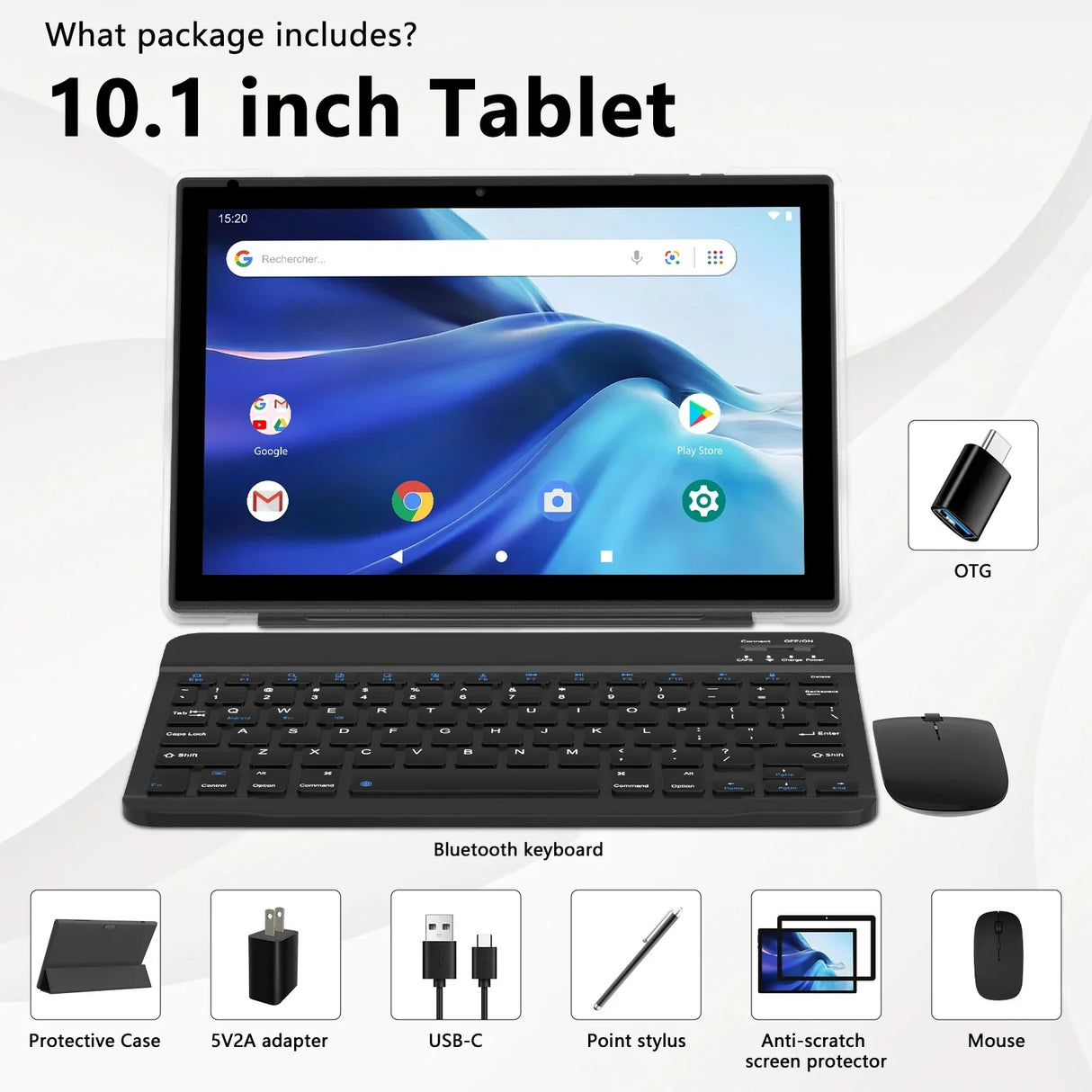 2023 Newest Android 13 Tablet 10 Inch, 12GB