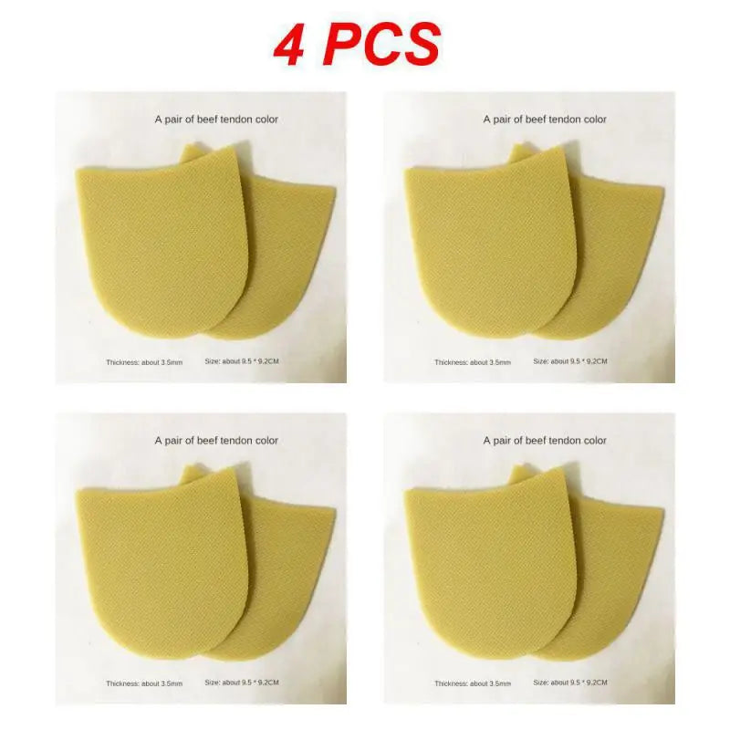 124PCS Rubber Glue on Heels Grip Pads Shoe