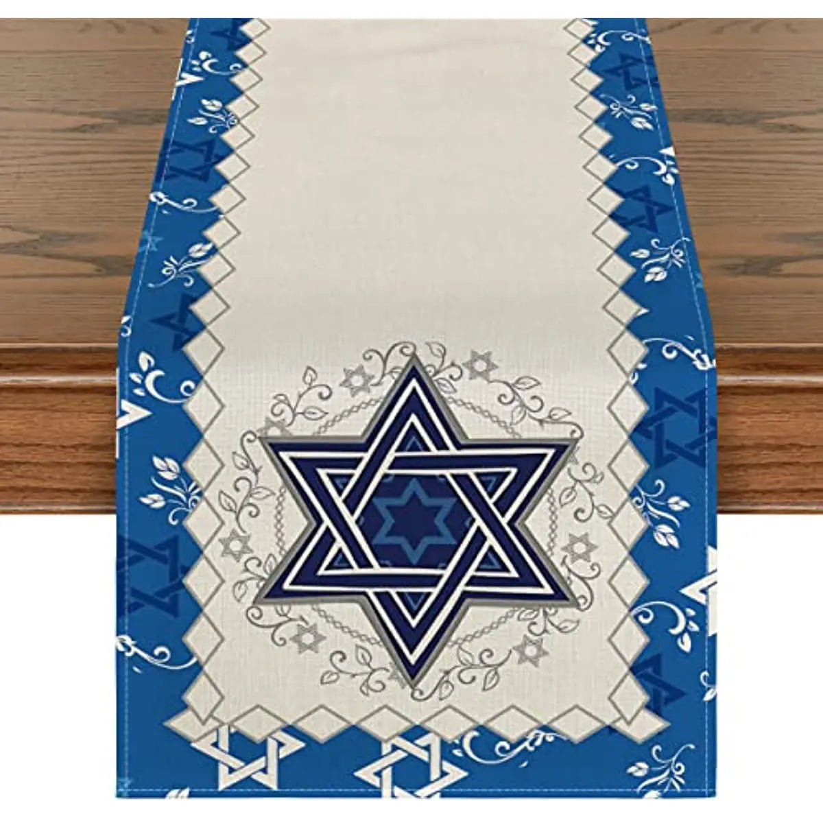 Jewish Menorah Hanukkah Holiday Kitchen Dining Table Decoration