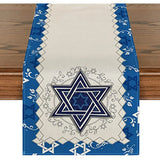 Jewish Menorah Hanukkah Holiday Kitchen Dining Table Decoration