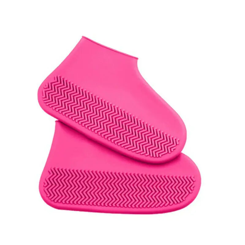 6 Colors Silicone Waterproof Shoe Covers Reusable Rain