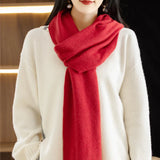 AllSeason Pure Wool Knitted Shawl Women's Casual Cashmere