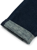 SIMWOOD 2024 Spring New Men's Fleece Ankle-Length Jeans