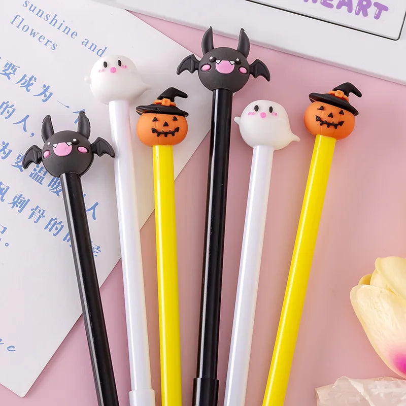 12 pcs/lot Creative Halloween Theme Gel Ink Pens