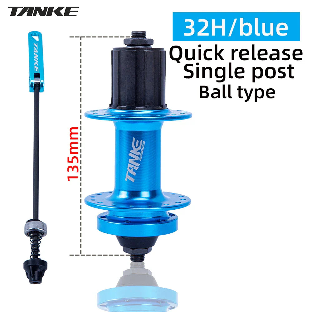 TANKE 32 Holes MTB Bike Hub 5 Colors