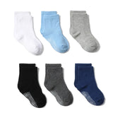 6 Pairs/Lot Fashion Children Socks Grip Crew Socks