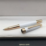 Luxury Msk-163 White Metal Ballpoint Pen Rollerball Pen