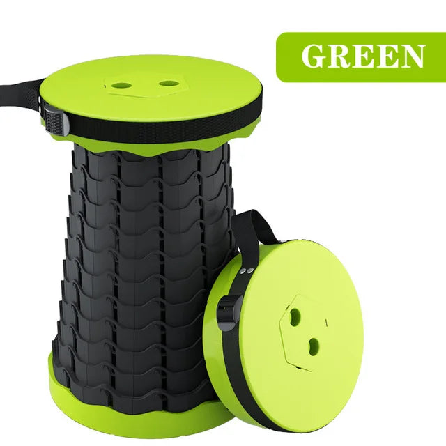Portable Folding Camping Stools, Outdoor Telescopic Picnic Stools,