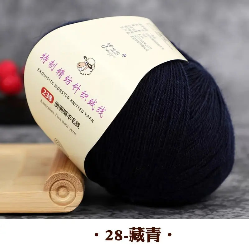 50g 100% Merino Wool Yarn Thin Yarn Soft