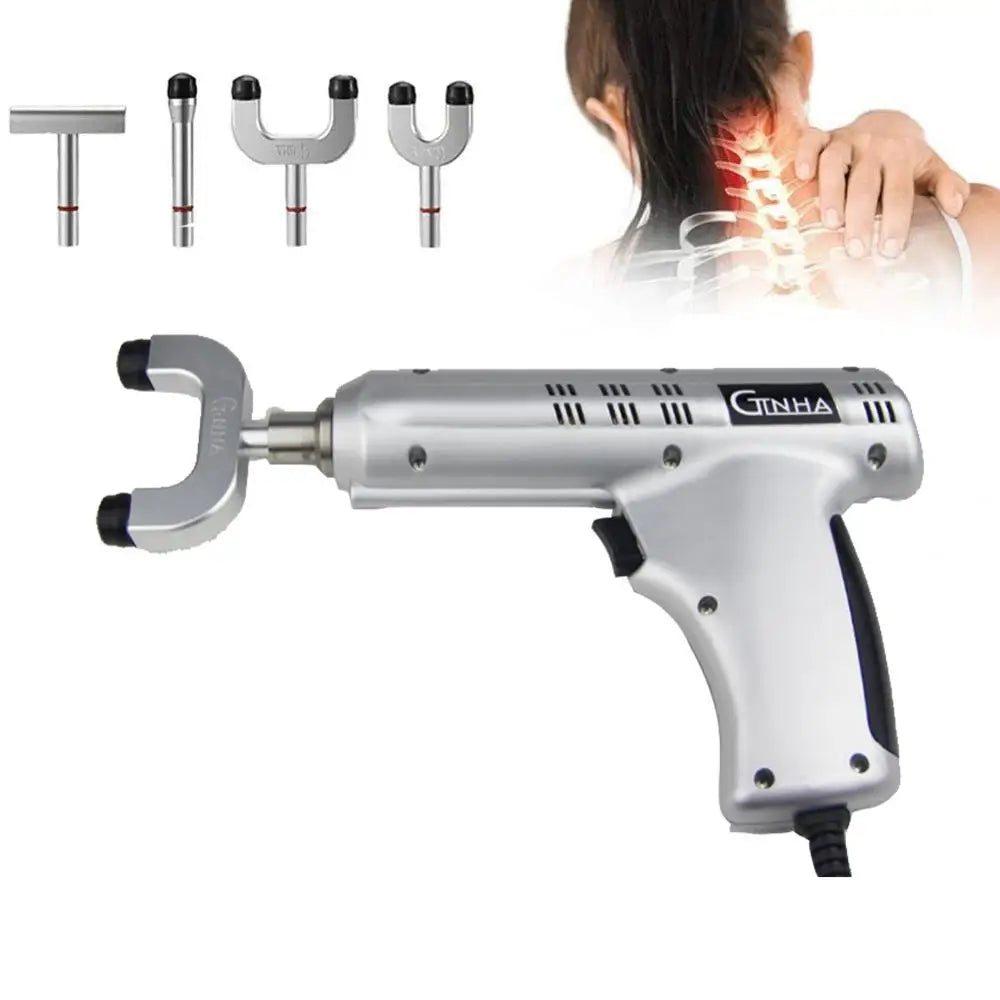 800N Chiropractic Adjusting Equipment Gun LED Indicator Impulse