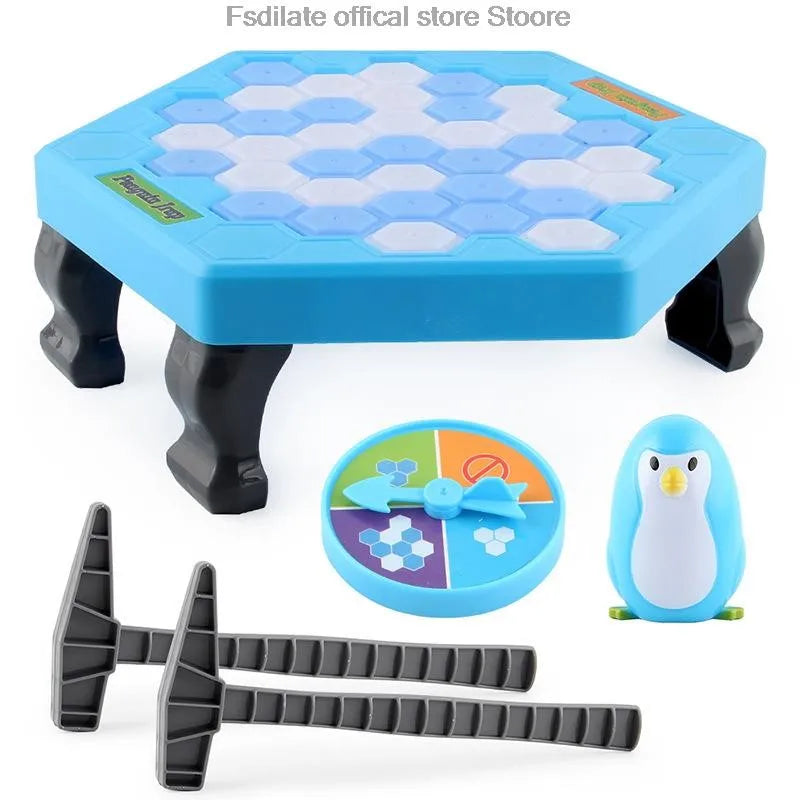 Penguin Breaking Ice Table Game Parent-child Interactive Puzzle
