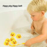 Baby Bath Toys Kids Bathtub Duck Toy Set,Kids