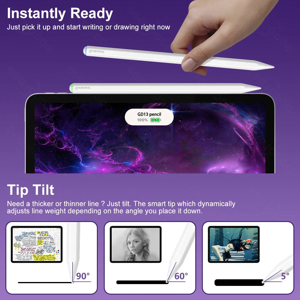 For Apple Pencil 2 1 GD13 Stylus Pen