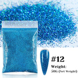 50g Holographic Glitter Powder Resin Art Glitter Laser