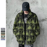 SEVEYFAN Men's Jacket Hip Hop Jackets Tie Dye