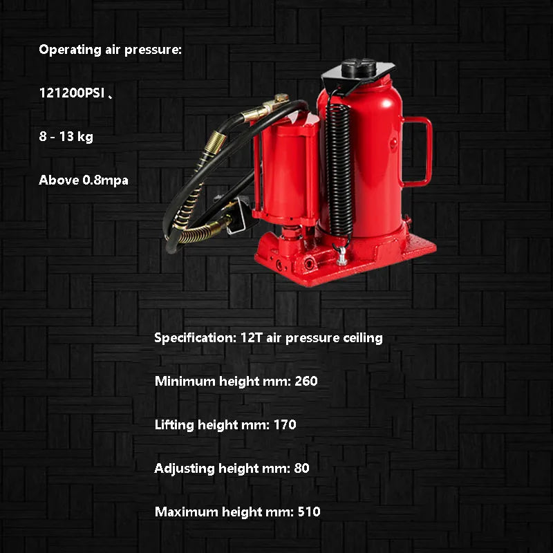 1220 Ton Air Hydraulic Jack Tool for Lifting