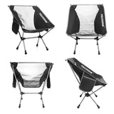 Travel Ultralight Folding Aluminum Chair Superhard High Load