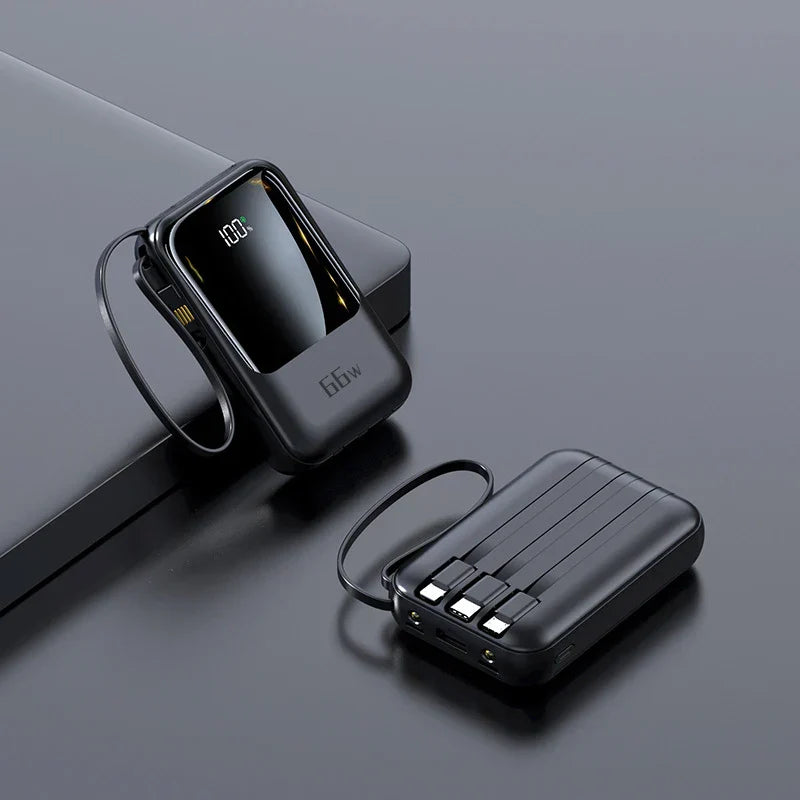 New 20000mAh Power Bank 66W Super Fast Charging