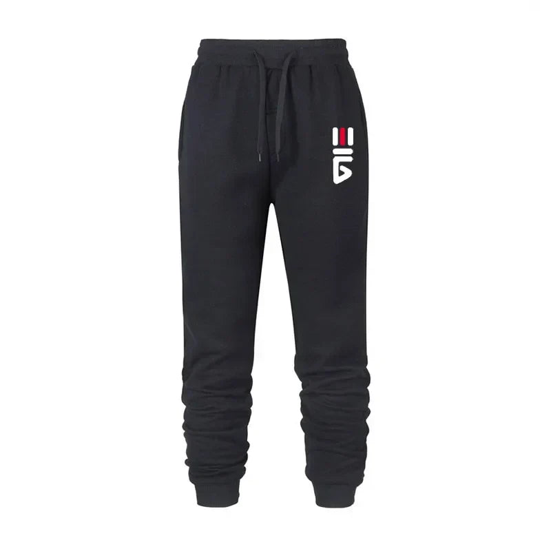 2PCS Mens Jogging Suits Autumn Long Sleeve Zipper