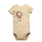 2023 Newborn Baby Clothes Set Soft Cotton Bodysuits+Pants