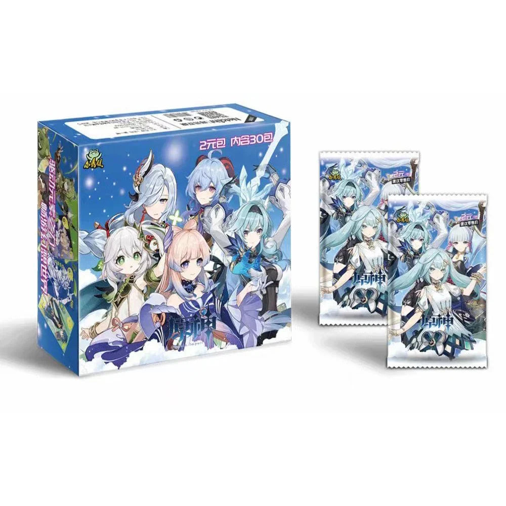 Genshin Impact Cards Anime TCG Game Collection Pack