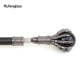 Colorful Glass Ball Single Joint Walking Stick with