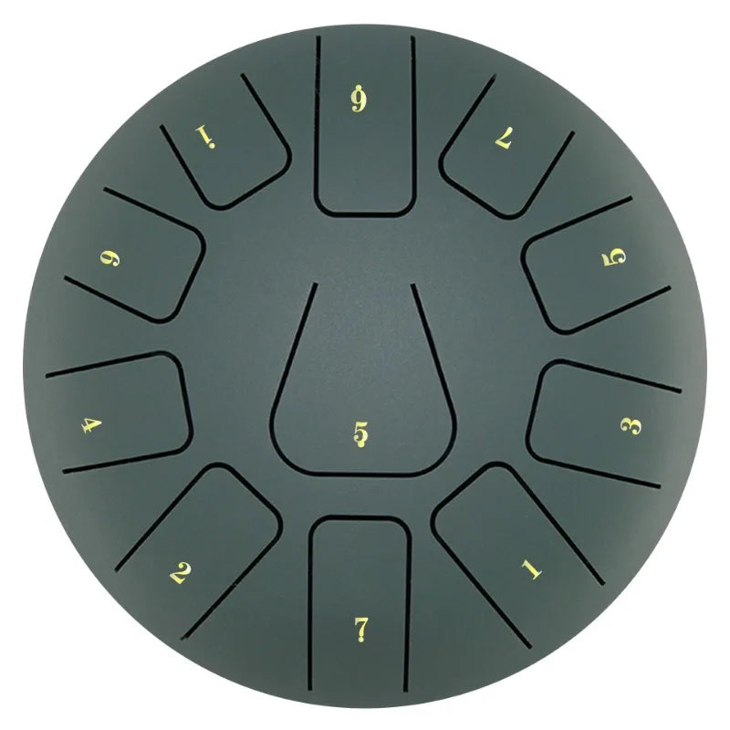 8 Inch Steel Tongue Drum 11 Note Ethereal