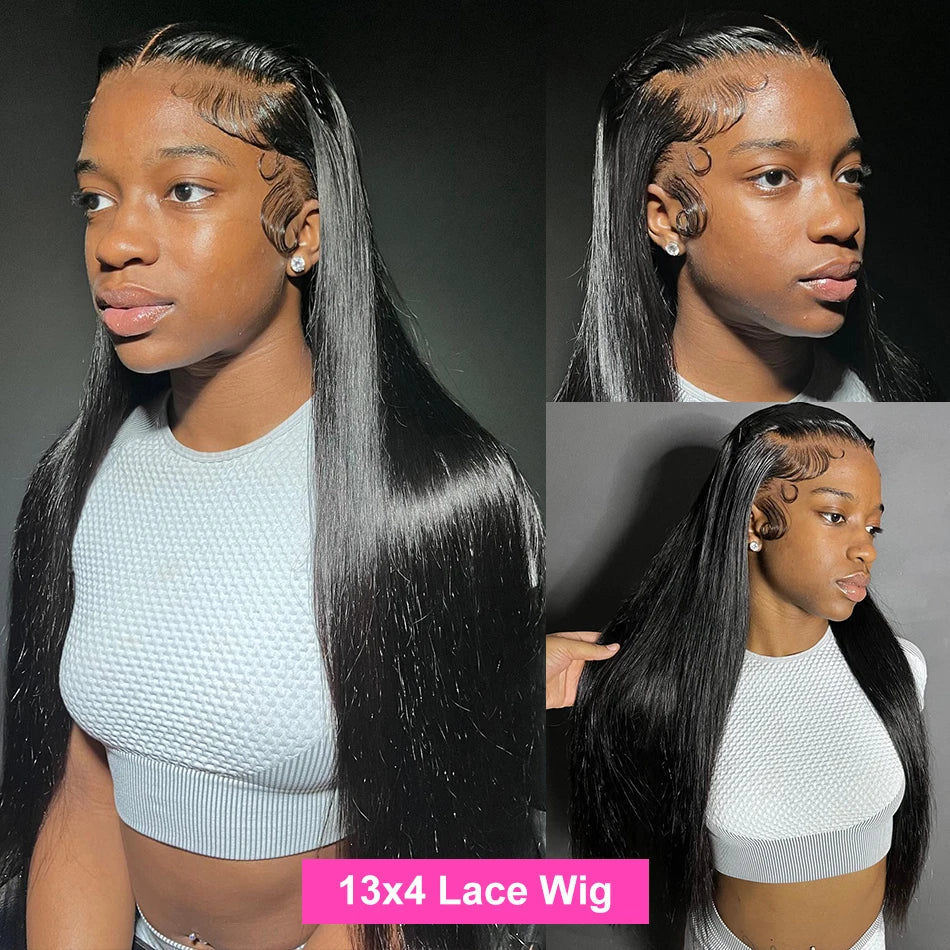 Luvin 30 Inch HD Transparent Straight 13x4 13x6