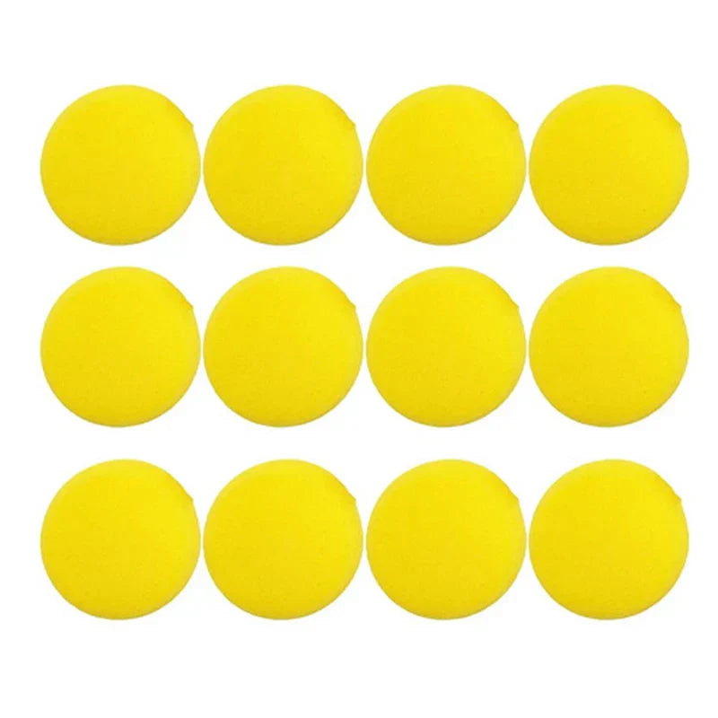 12Pcs/lot Round Shape Ceramic Foam Throwing Water Absorbing