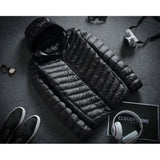 Winter Ultra Lightweight Down Jacket Men's Fashion Short