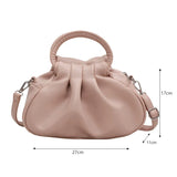 Bag For Women 2023 New Pleated Simple Design
