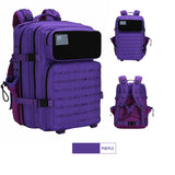 45L Military Tactical Backpack, Large Capacity Outdoor Rucksack