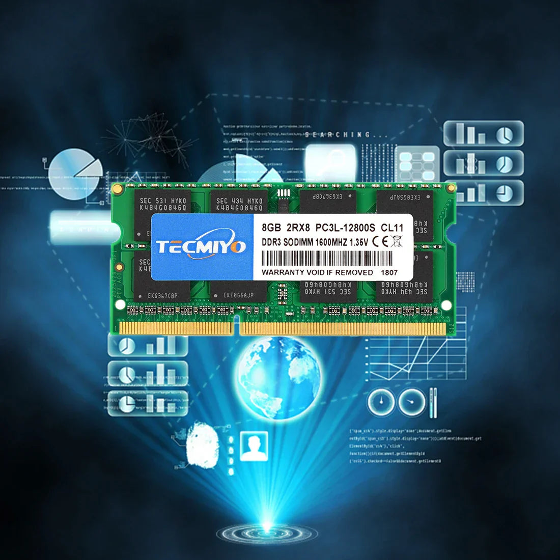 Tecmiyo Laptop RAM 16GB ( 2X 8GB )
