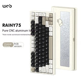 Wob Rainy75 Mechanical Keyboard CNC Aluminum Alloy RGB