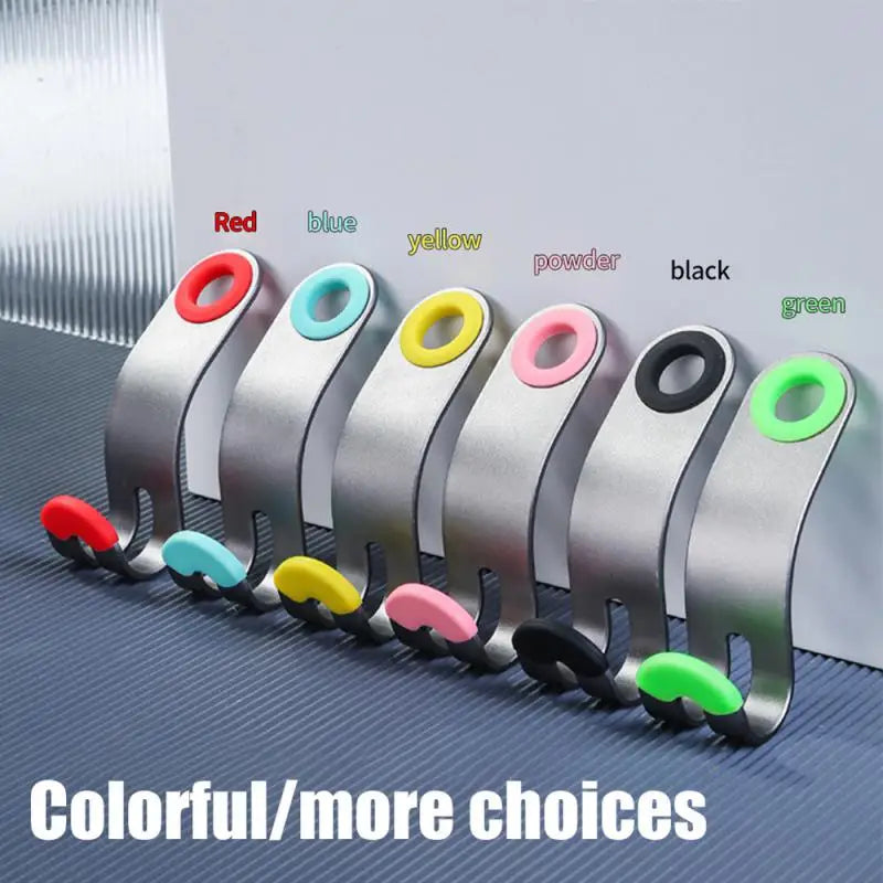 Auto Seat Headrest Hook Alloy Universal Multi-functional Multifunctional