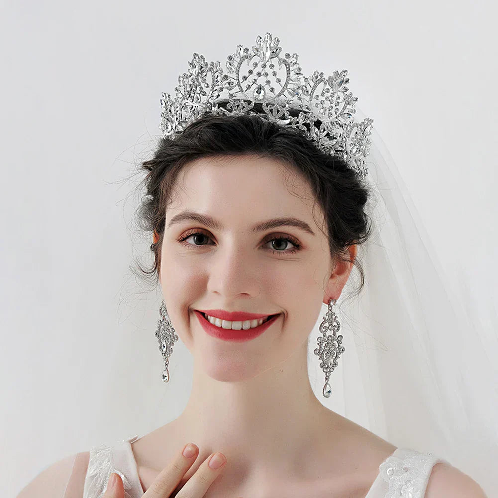 Rhinestone Tiaras and Crowns Crystal Bridal Wedding Hair