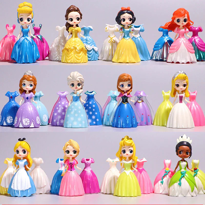 Disney Princess Toys Frozen Elsa Cinderella Ariel Alice