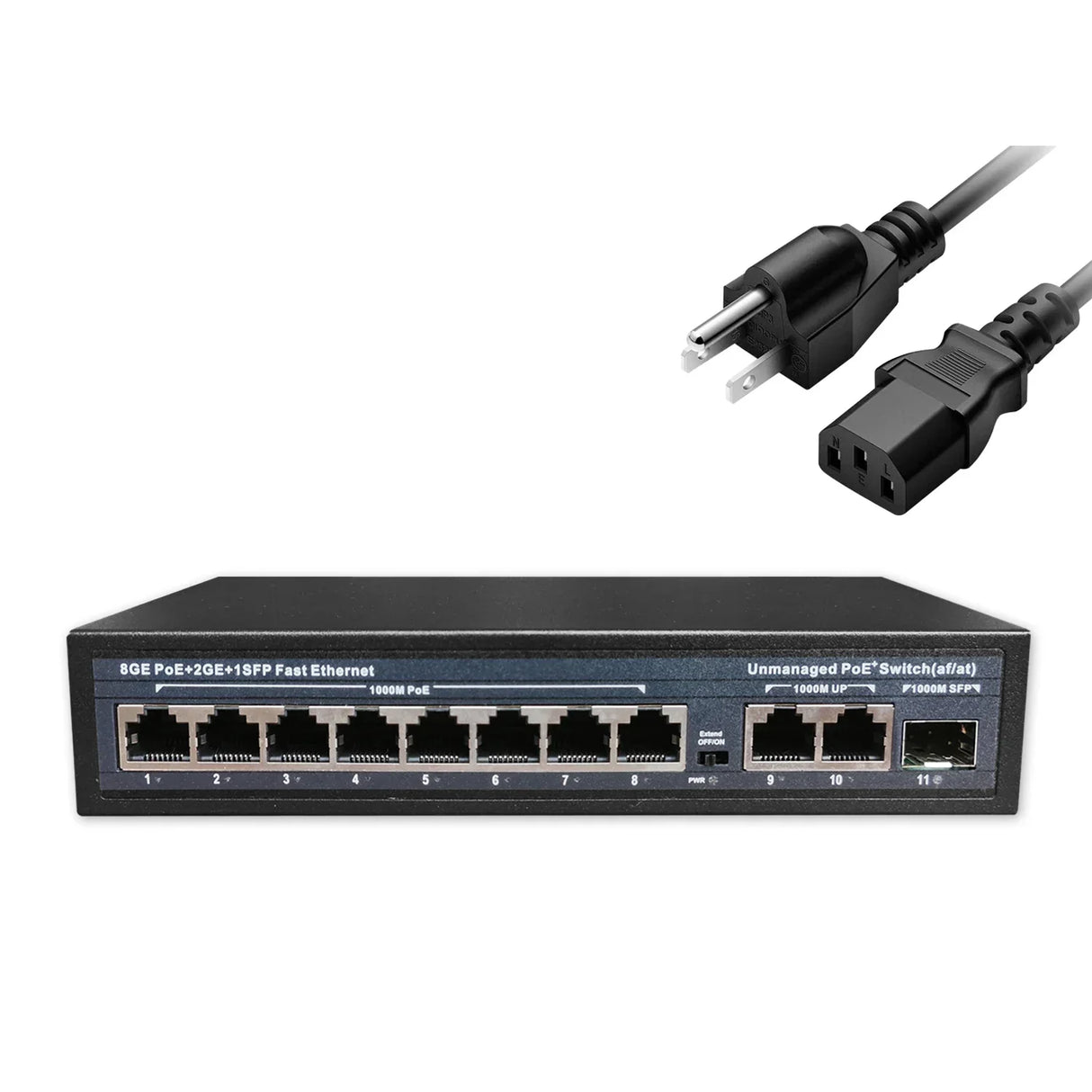 Full Gigabit POE Network Ethernet Switch Unmanaged Hub