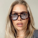 Fashion Pilot Oversized Sunglasses For Women New Double