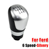 5 6 Speed MT Gear Shift Knob Shifter Lever Gaiter Boot Cover For Ford Focus 2 Mondeo MK2 2004-2011