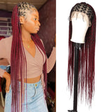 Kalyss Criss Cross Knotless Box Braided Wigs with