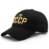 Fashion Summer Men Baseball Cap CCCP USSR Russiane